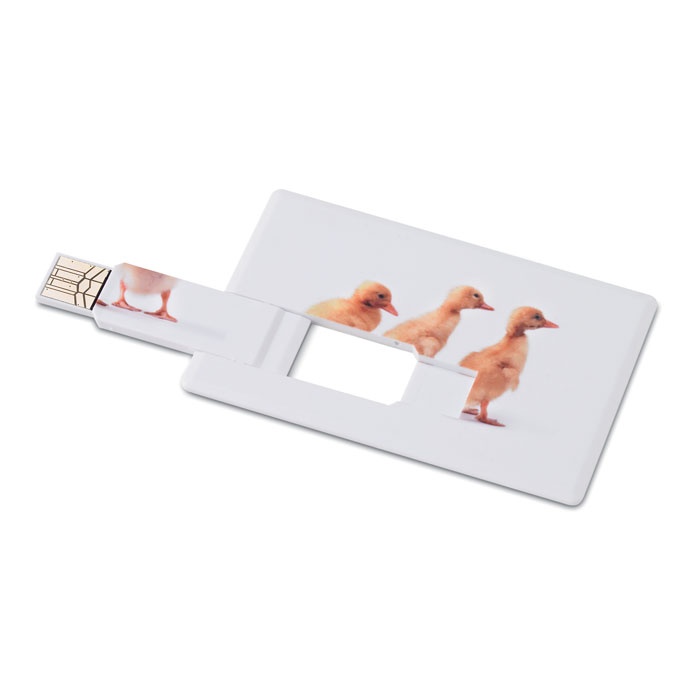 Logotrade business gifts photo of: Creditcard. USB flash 16GB