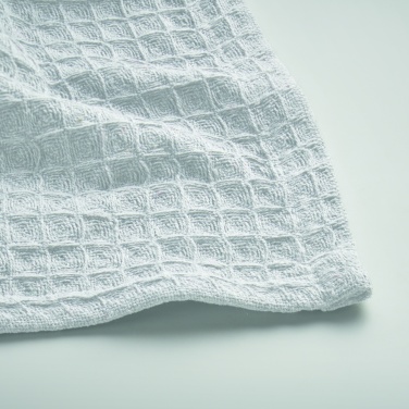 Logo trade business gift photo of: Cotton wafle blanket 350 gr/m²