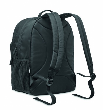 Logo trade business gift photo of: 300D RPET laptop backpack