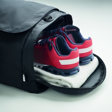 Logo trade advertising products picture of: Large sports bag in 300D RPET