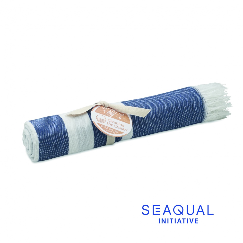 Logo trade promotional products picture of: SEAQUAL® hammam towel 100x170