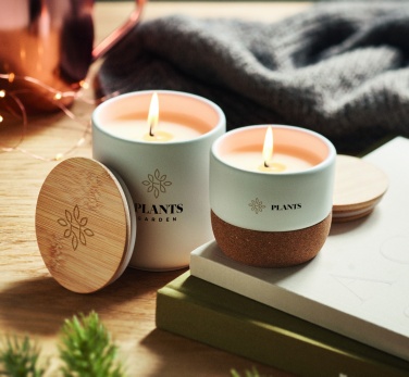 Logotrade promotional giveaway picture of: Plant based wax candle 80 gr