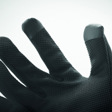 Logo trade advertising products picture of: Tactile sport gloves
