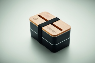 Logo trade promotional merchandise image of: Recycled PP lunch box