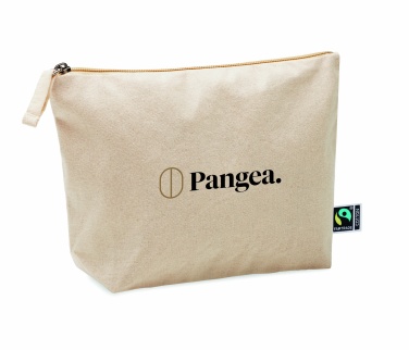 Logo trade corporate gifts image of: Cosmetic bag Fairtrade