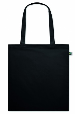 Logo trade promotional giveaways picture of: Fairtrade shopping bag140gr/m²