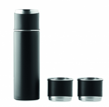 Logo trade promotional products picture of: Double wall bottle and cup set