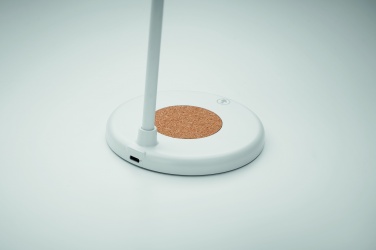 Logo trade promotional product photo of: Wireless charger, lamp speaker