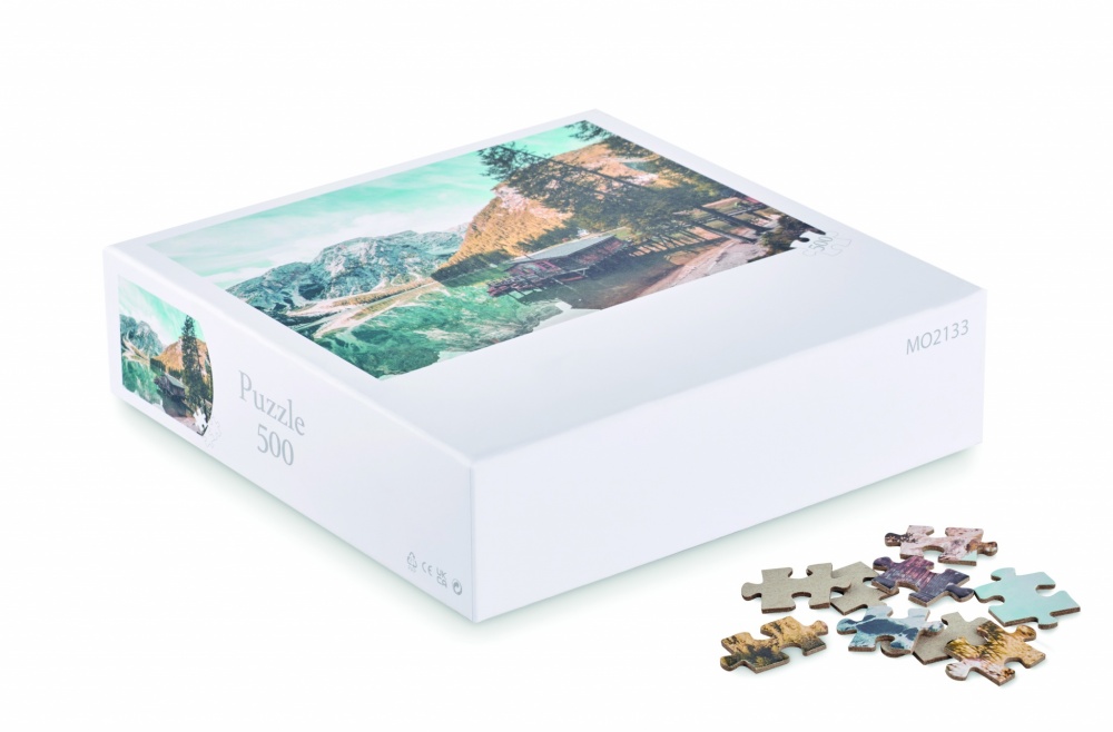 Logotrade promotional merchandise picture of: 500 piece puzzle in box