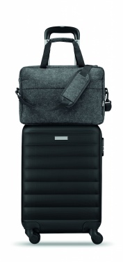 Logotrade corporate gift image of: 15 inch RPET felt laptop bag