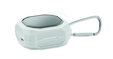 Logotrade promotional items photo of: TWS earbuds with solar charger