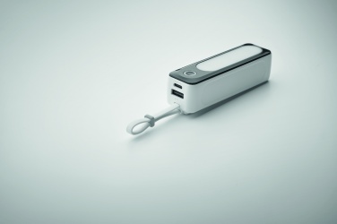 Logo trade business gifts image of: 5000 mAh power bank with COB
