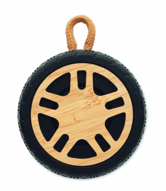 Logotrade promotional giveaway image of: Wireless speaker tire shaped
