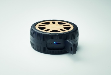 Logo trade advertising products picture of: Wireless speaker tire shaped