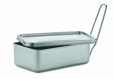 Logo trade advertising product photo of: Stainless steel lunch box