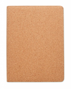 Logo trade promotional giveaway photo of: A4 cork conference folder