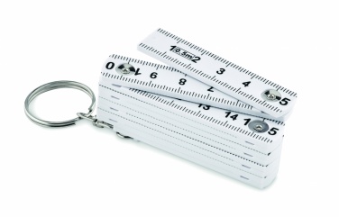 Logotrade promotional item image of: Carpenters ruler key ring 50cm Kotka