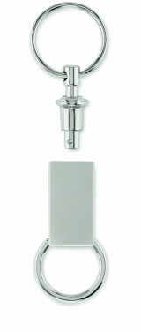 Logotrade corporate gift image of: Pull apart split key ring Kajaani