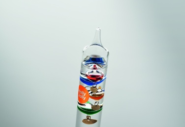 Logo trade promotional items image of: Galileo thermometer glass 28cm