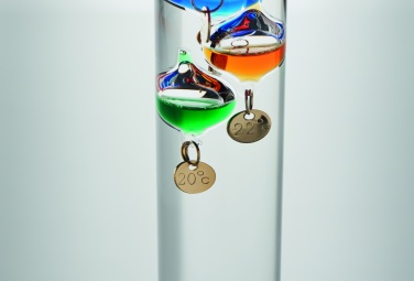 Logo trade promotional product photo of: Galileo thermometer glass 28cm