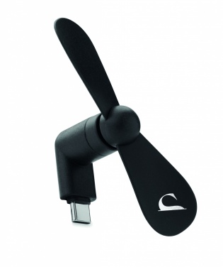 Logo trade promotional items picture of: Portable USB-C fan