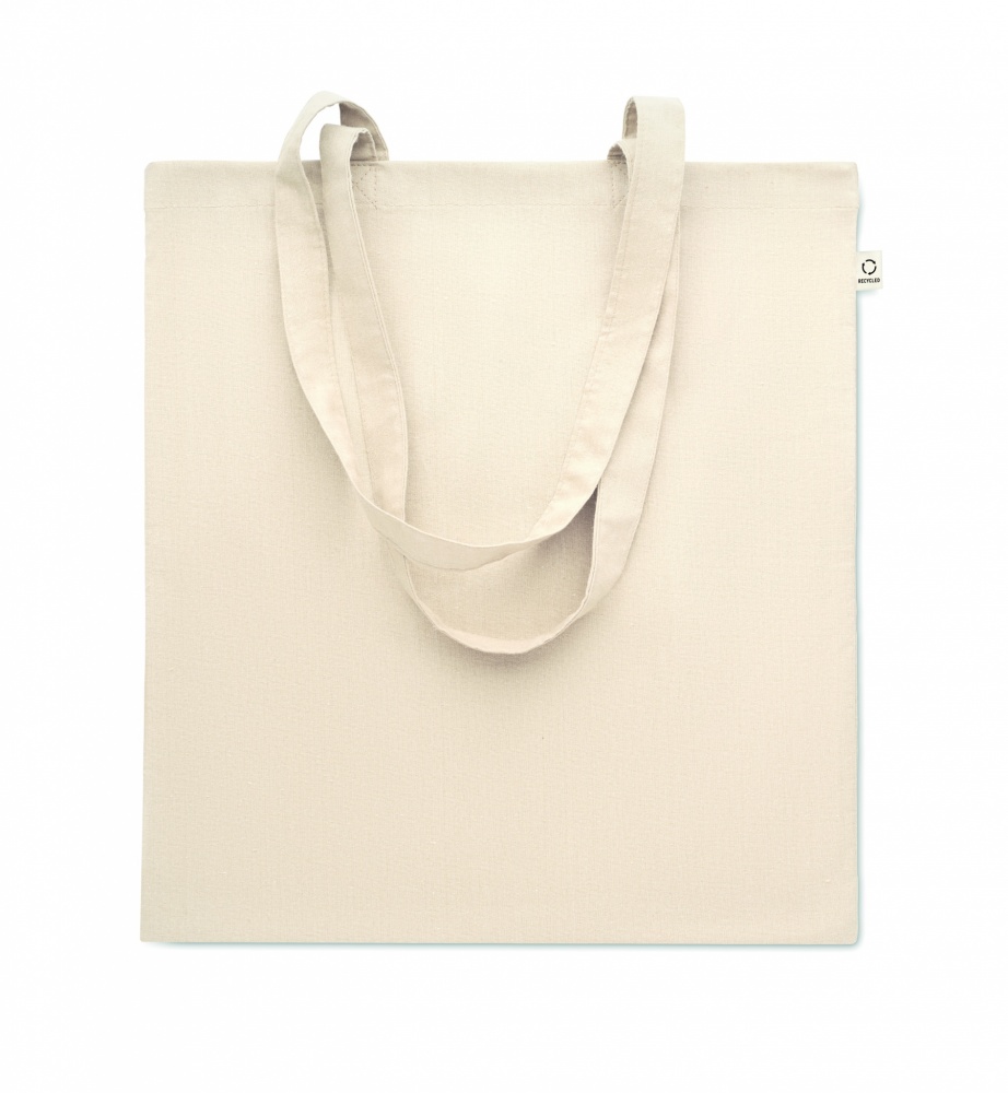 Logo trade promotional gift photo of: Recycled cotton shopping bag