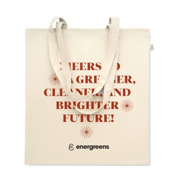Logotrade promotional gift picture of: Recycled cotton shopping bag