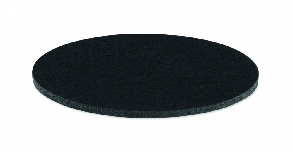 Logo trade advertising product photo of: Round coaster in RPET felt