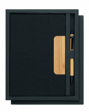Logotrade corporate gift picture of: A5 RPET notebook set