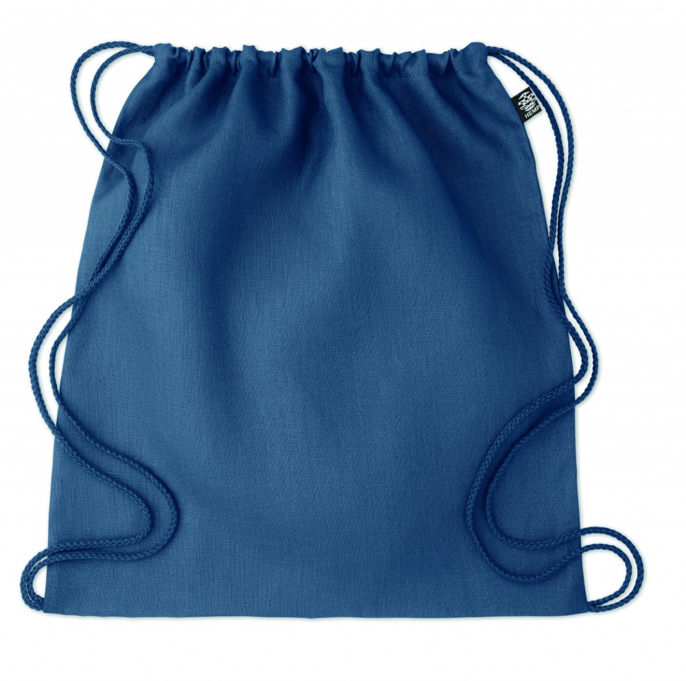 Logotrade promotional product picture of: Hemp drawstring bag 200 gr/m²