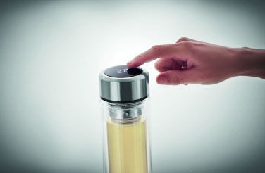Logotrade corporate gift picture of: Bottle with touch thermometer