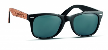Logo trade promotional gifts image of: Sunglasses with cork arms TALLINN