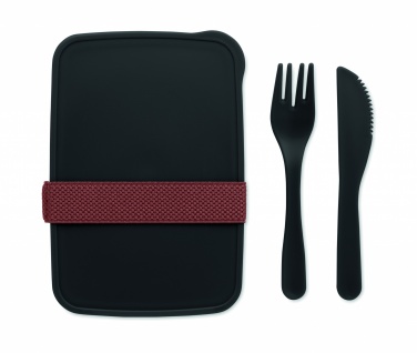 Logotrade promotional product image of: Lunch box with cutlery