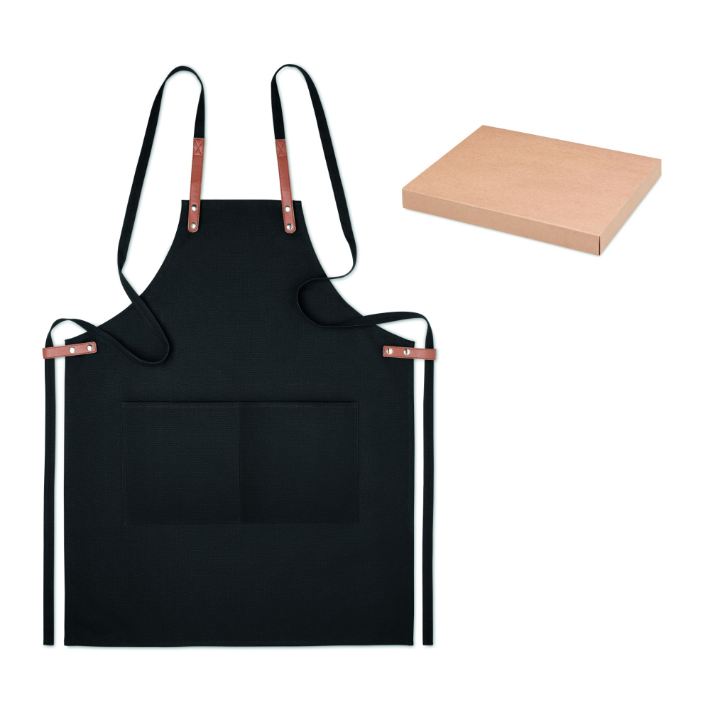 Logo trade promotional merchandise photo of: Organic cotton apron 340 gr/m²
