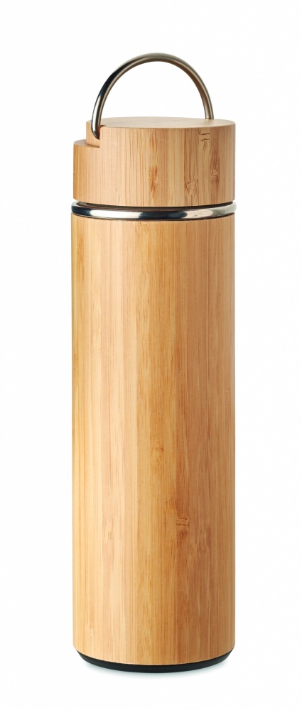 Logo trade promotional gifts image of: Double wall flask 400 ml TAMPERE