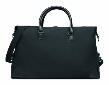 Logo trade corporate gifts image of: Weekend bag in canvas 340gr/m²