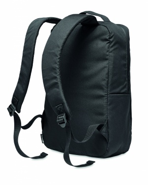 Logo trade promotional merchandise picture of: Laptop backpack in 300D RPET