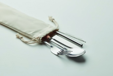 Logo trade promotional gift photo of: Cutlery set stainless steel