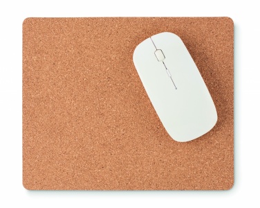 Logo trade promotional gifts image of: Cork mouse mat