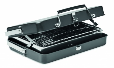 Logo trade promotional giveaways image of: Portable barbecue and stand
