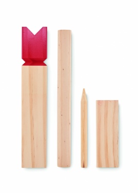Logotrade promotional giveaways photo of: Pinewood outdoor throwing game