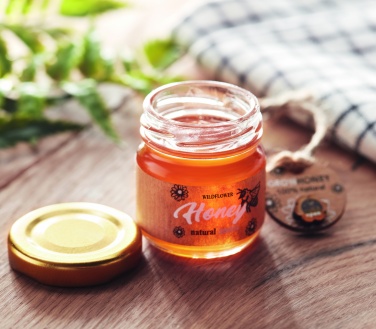 Logo trade corporate gifts image of: Wildflower honey jar 50 gr