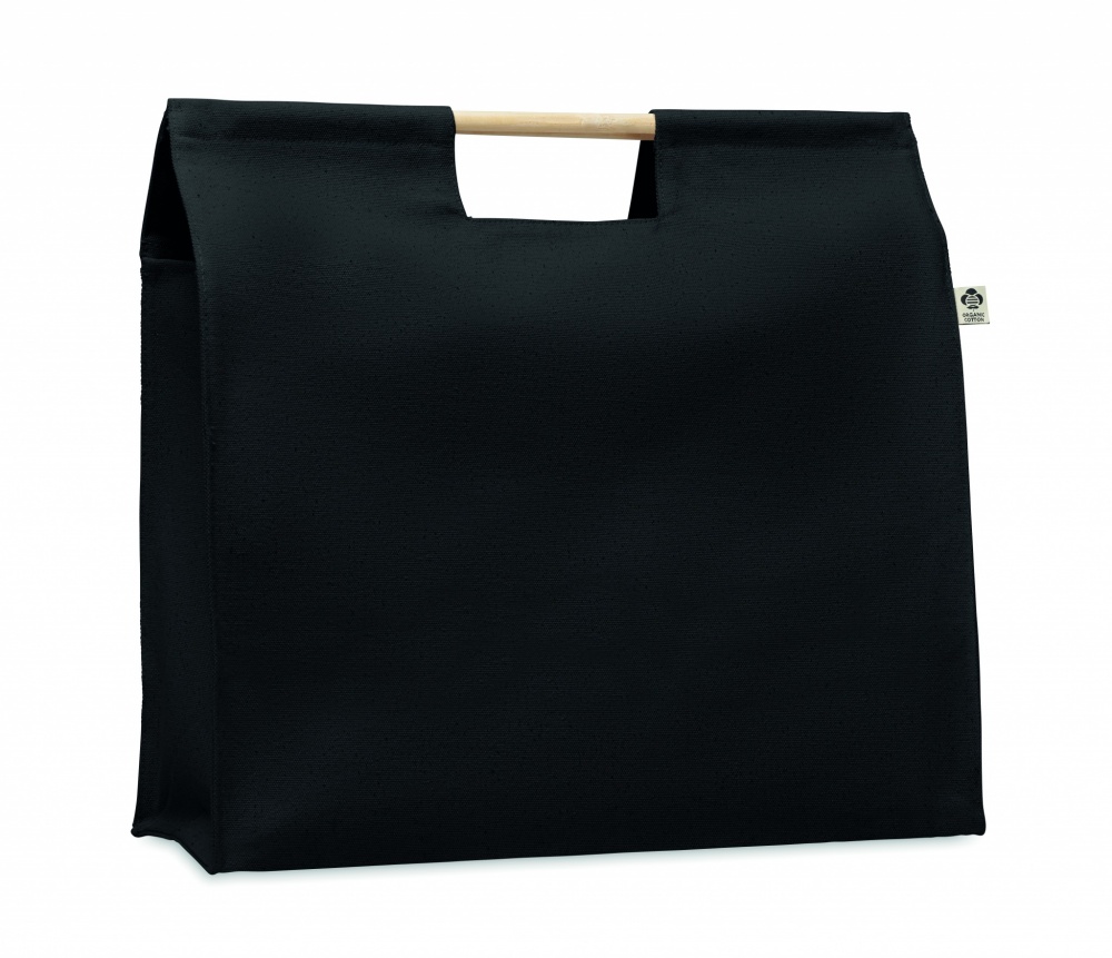 Logotrade promotional giveaway picture of: Organic shopping canvas bag