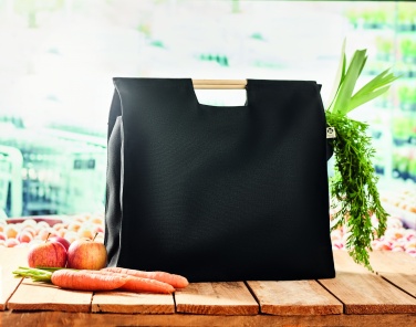 Logo trade promotional gift photo of: Organic shopping canvas bag