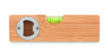 Logo trade promotional merchandise image of: Spirit level and bottle opener