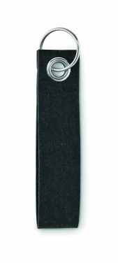 Logo trade promotional products picture of: RPET felt key ring Hämeenlinna