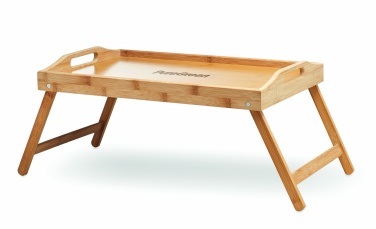 Logotrade promotional merchandise picture of: Foldable bamboo tray
