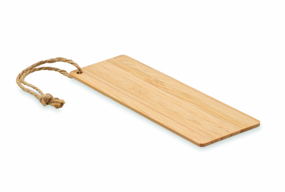 Logo trade promotional gifts picture of: Bamboo bookmark