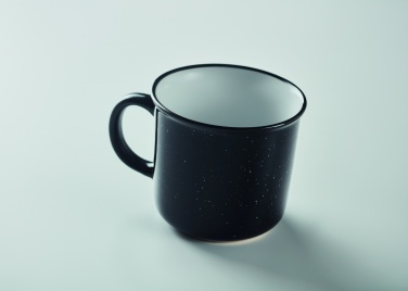 Logo trade promotional giveaways image of: Ceramic vintage mug 400 ml