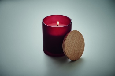 Logo trade corporate gifts picture of: Plant based wax candle 280 gr